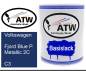 Preview: Volkswagen, Fjord Blue P. Metallic 2C, C3: 1L Lackdose, von ATW Autoteile West.